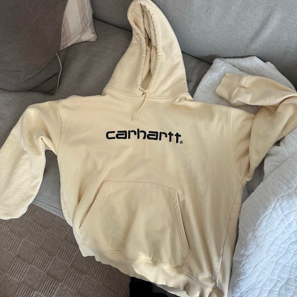 Carhartt Butter Yellow Hoodie